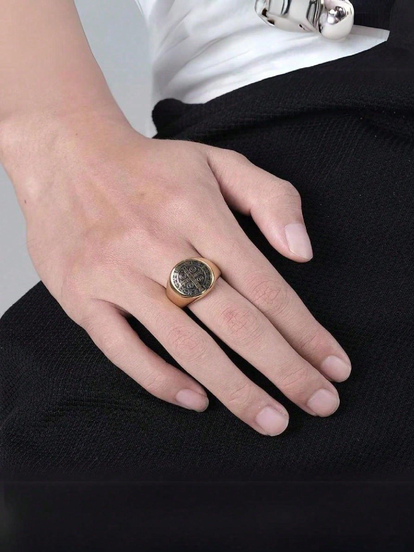 Bague Masculine de Saint Benoît