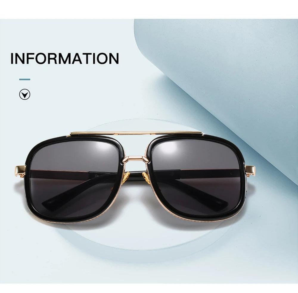 Classic Oversized Men Sunglasses Luxury Brand Women mach one Sun Glasses