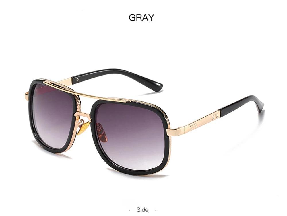 Classic Oversized Men Sunglasses Luxury Brand Women mach one Sun Glasses