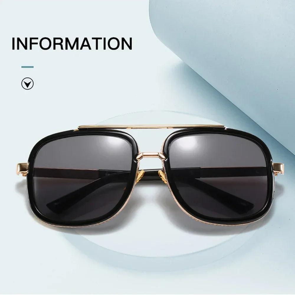 Classic Oversized Men Sunglasses Luxury Brand Women mach one Sun Glasses